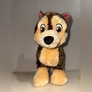 Nickelodeon Plush Dog Toy - Brown and Cream